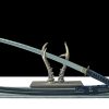 3 Katana Shadow Blue – Lame 72 cm – Acier 1045 – Full Tang – Trempe à l’huile