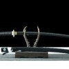 3(21) Katana White Shadow – Lame 72 cm – Acier 1045 – Full Tang – Finition Noir & Blanc