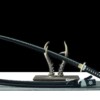 4(21) Katana White Shadow – Lame 72 cm – Acier 1045 – Full Tang – Finition Noir & Blanc