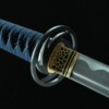5 Katana Shadow Blue – Lame 72 cm – Acier 1045 – Full Tang – Trempe à l’huile