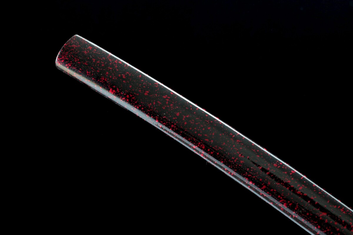 5(7) Katana LLF Blood Shadow – Acier T10 – Lame 72 cm – Full Tang – Trempe à l’huile