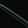 6(18) Katana White Shadow – Lame 72 cm – Acier 1045 – Full Tang – Finition Noir & Blanc