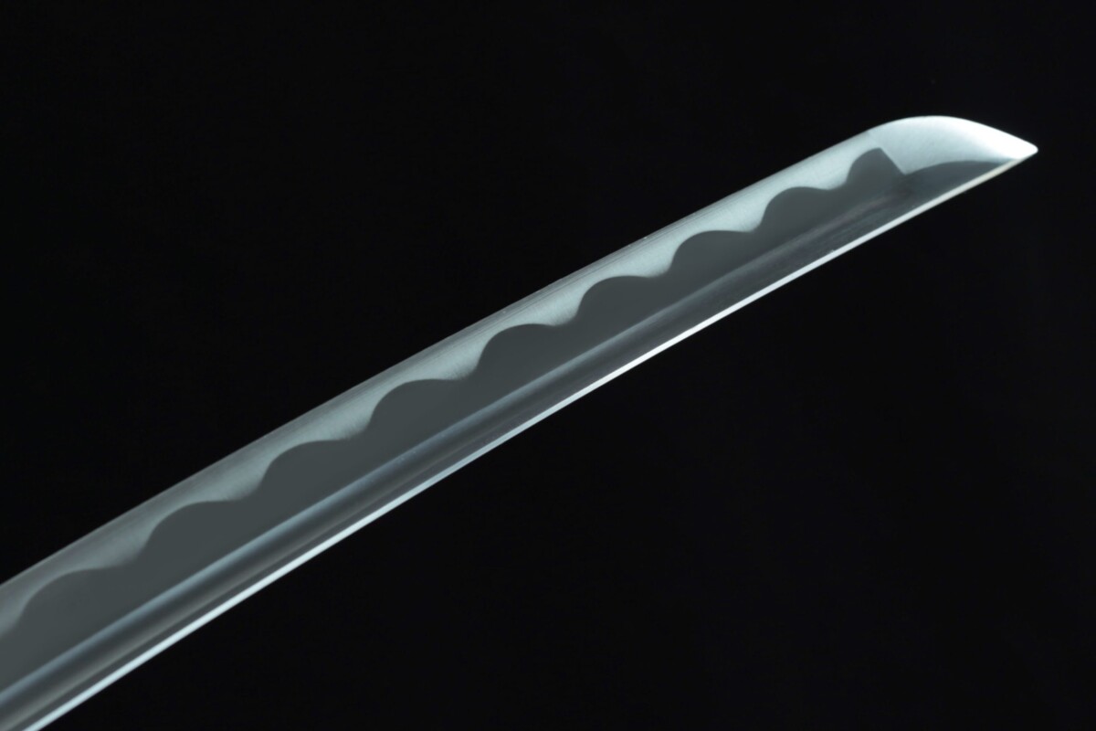 8 Katana Shadow Line – Lame 72 cm – Acier 1045 – Full Tang – Finition Noir & Or