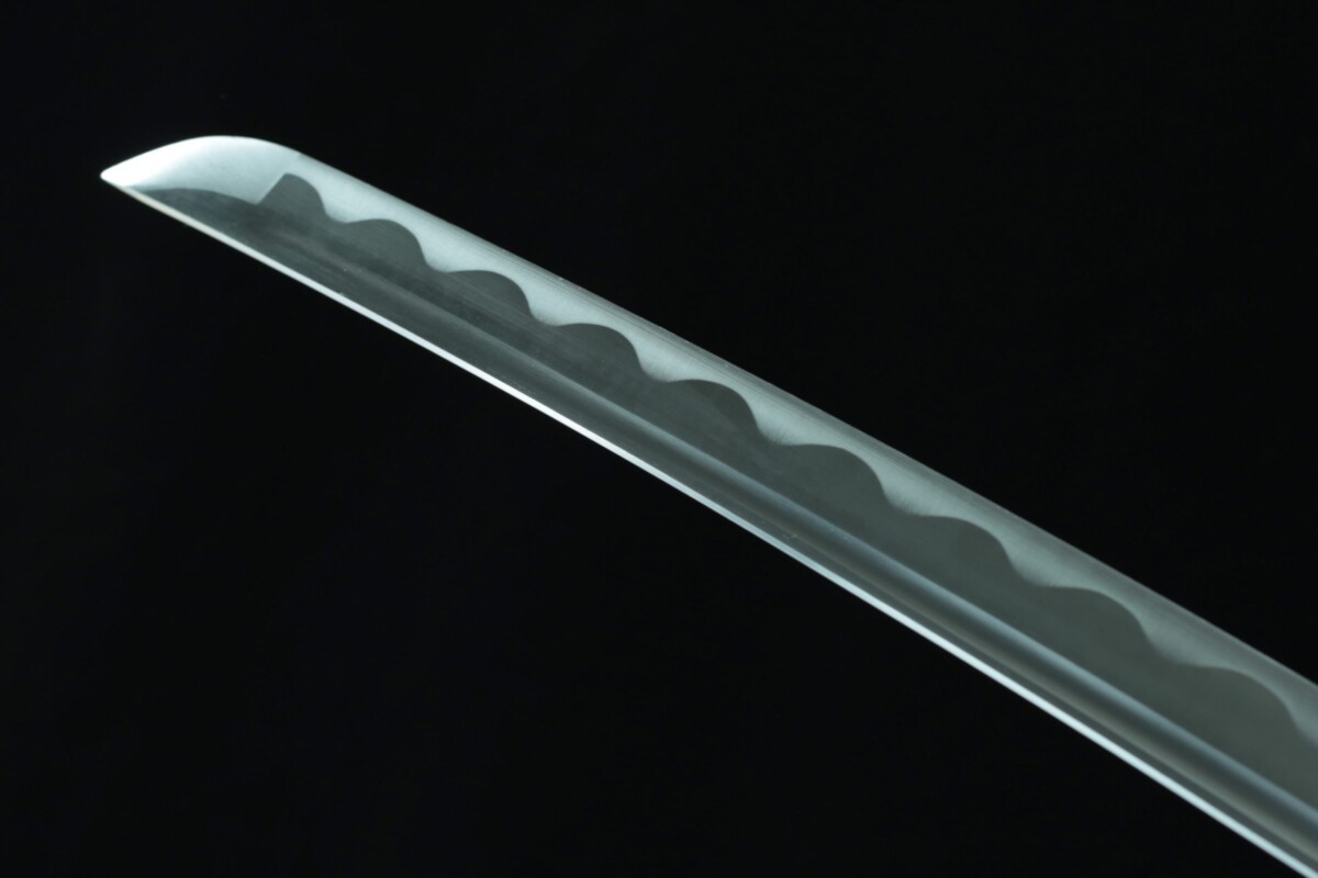 9 Katana Shadow Blue – Lame 72 cm – Acier 1045 – Full Tang – Trempe à l’huile