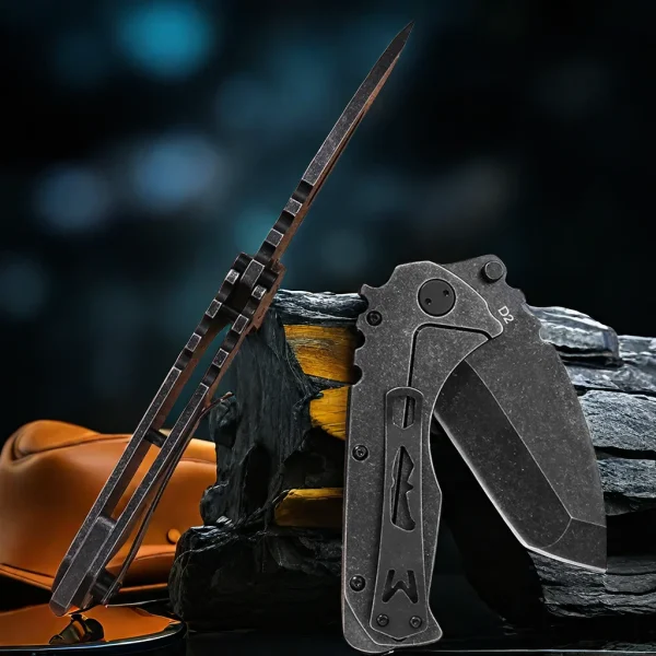 Couteau pliant Iron Machete – Acier D2 – 21,7 cm