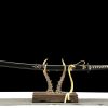 IMG_6700 Katana LLF Black Gold – Acier T10 – Lame 72 cm – Full Tang – Trempe à l’huile