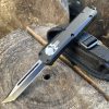 IMG_7322 couteau automatique Punisher OTF compact lame tanto vue complète