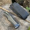 Couteau automatique Spectre OTF – acier D2 – manche carbone