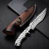 Screenshot Couteau martelé VG10 Dragonspire Edge – lame 13,5 cm – étui cuir premium