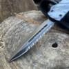 Couteau OTF LLF Urban Frost – Lame Spear 9 cm – Dentelé