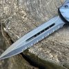 IMG_7394 Couteau OTF LLF Urban Frost – Lame Spear 9 cm – Dentelé