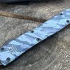 IMG_7395 Couteau OTF LLF Urban Frost – Lame Spear 9 cm – Dentelé