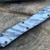 Couteau OTF LLF Urban Frost – Lame Spear 9 cm – Dentelé