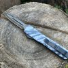 IMG_7397 Couteau OTF LLF Urban Frost – Lame Spear 9 cm – Dentelé