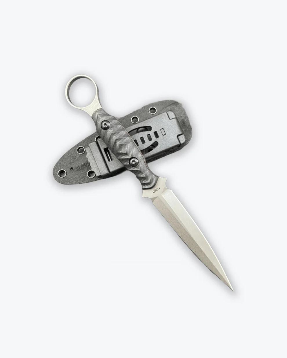 WhatsApp Image 2026-01-19 at 16.1 couteau fixe M390 compact lame spear point vue complète