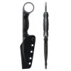 Couteau Scramasaxe Tactique M390 – Compact – Manche G10 – Étui Kydex Renforcé