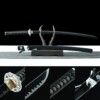 夜樱310 Katana White Shadow – Lame 72 cm – Acier 1045 – Full Tang – Finition Noir & Blanc