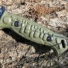 Couteau TACTICAL KNIVES lame tanto D2 fourreau KYDEX