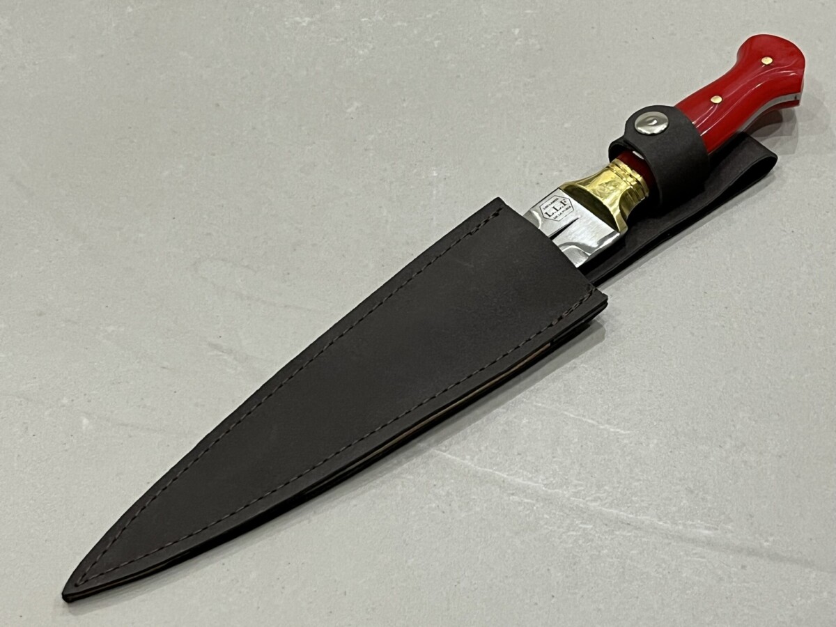 IMG_3889 dague forgée LLF RUBIS 34,5 cm acier X46Cr13