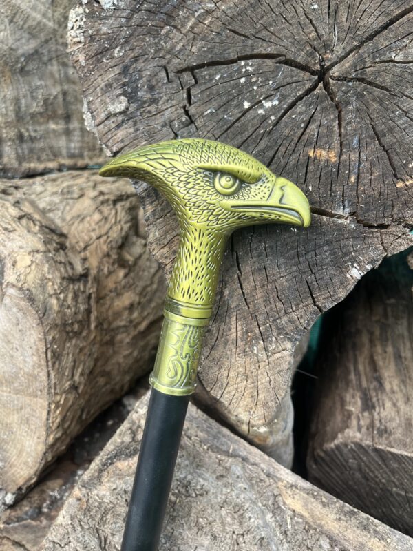 Canne Épée Aigle 98 cm – Poignée Tête d’Aigle – Lame 30 cm