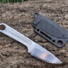 Couteau de cou compact acier 440 avec étui Kydex