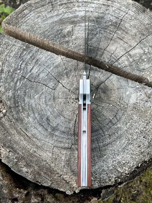 couteau EDC tanto bois noble