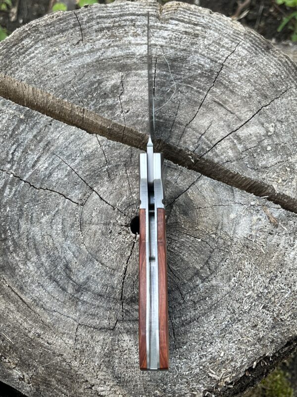 couteau EDC traditionnel bois noble