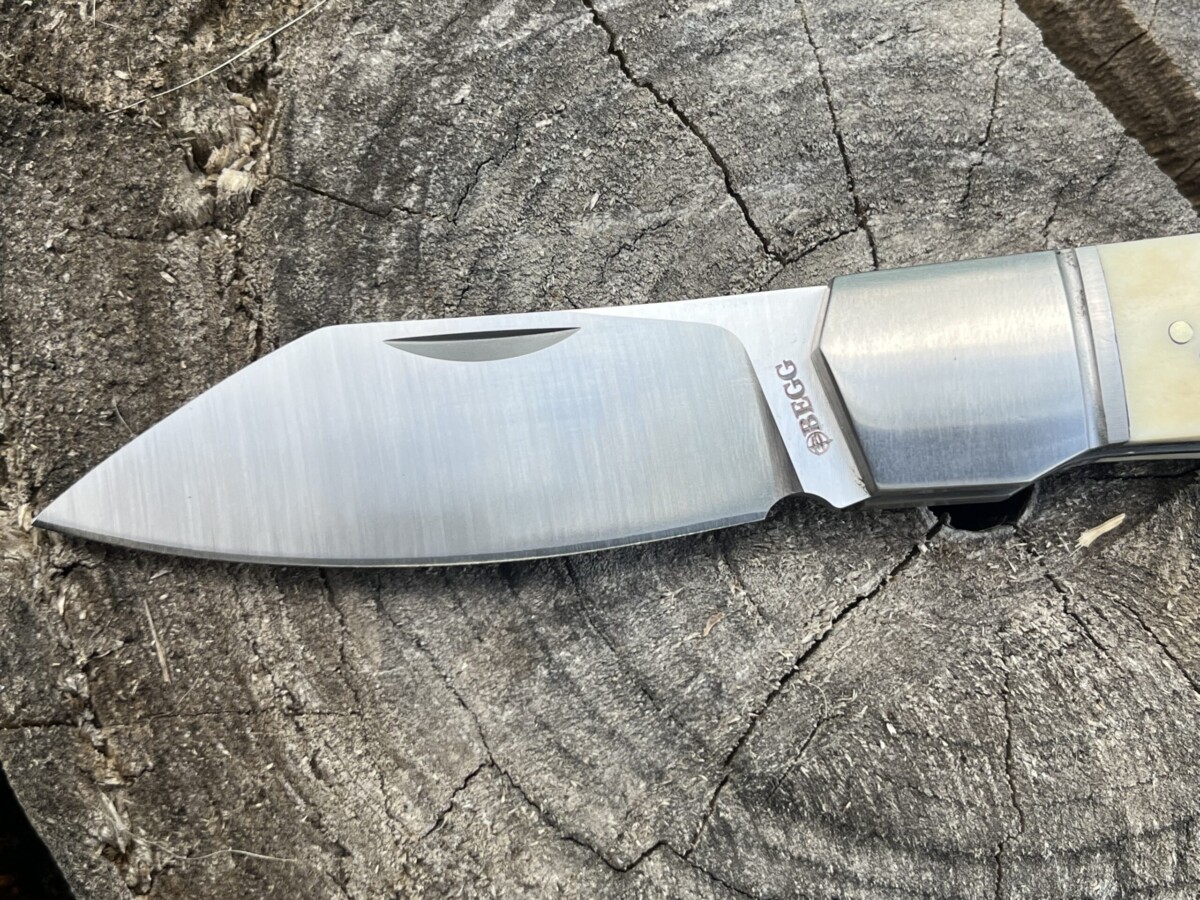 couteau pliant tanto stag Sandvik