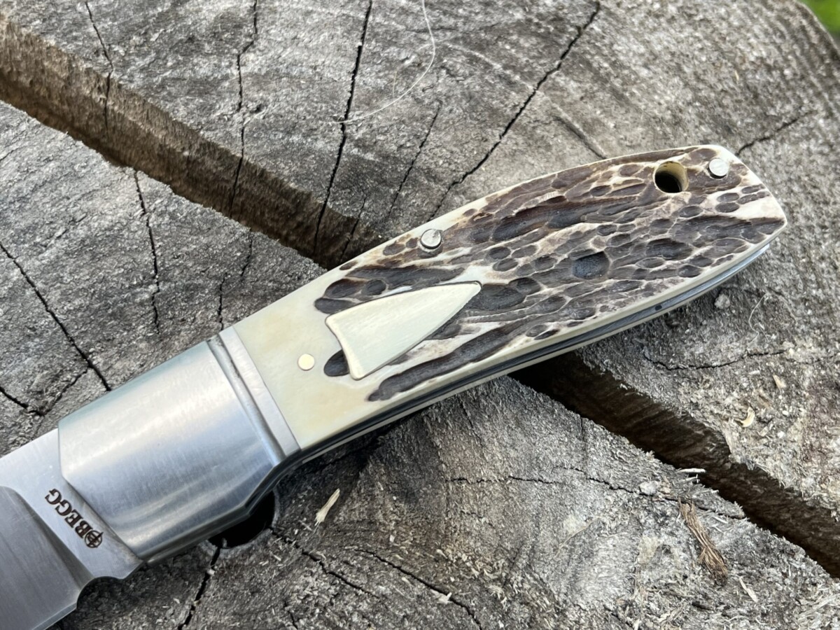 manche texturé style stag