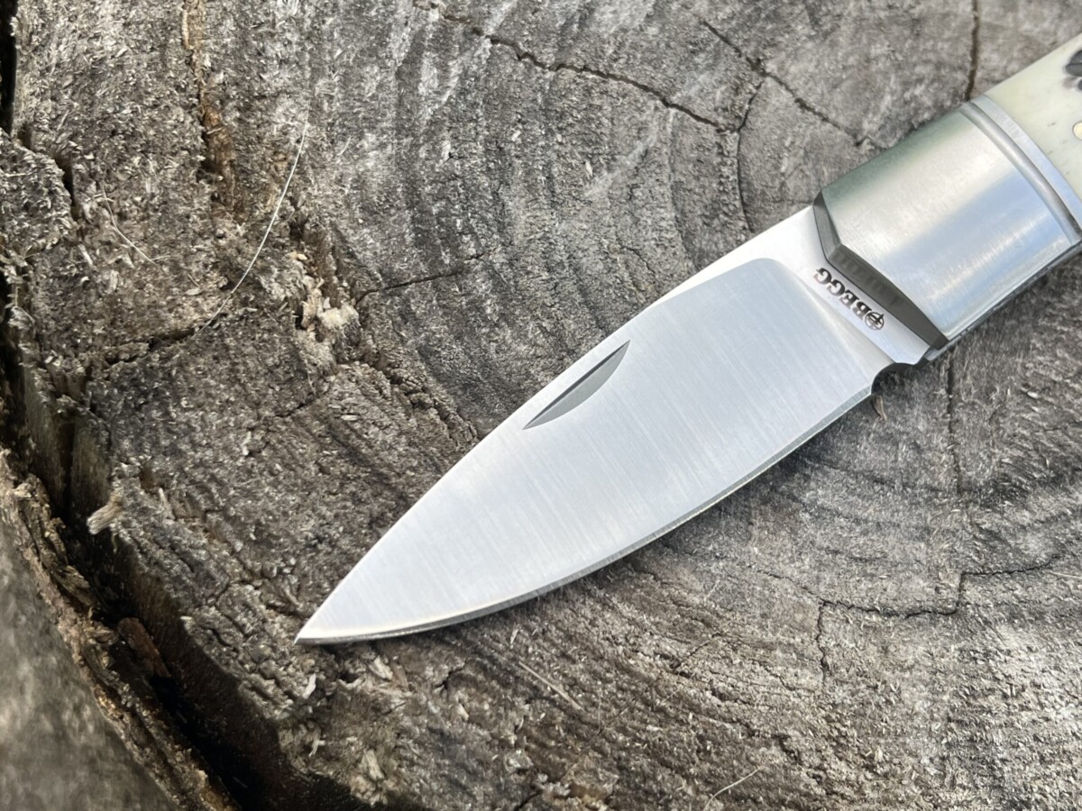 couteau pliant drop point 14C28N