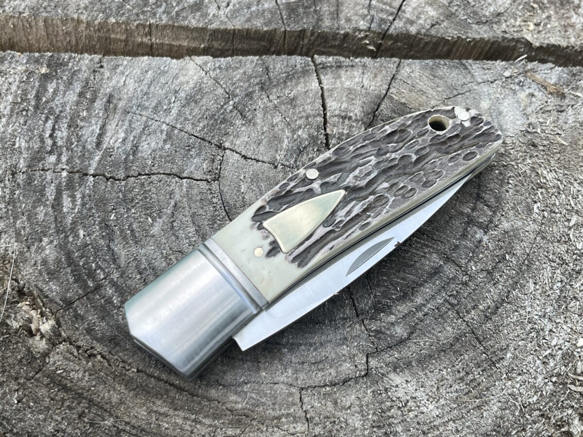couteau pliant tanto stag Sandvik