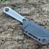 Couteau de cou compact avec étui Kydex