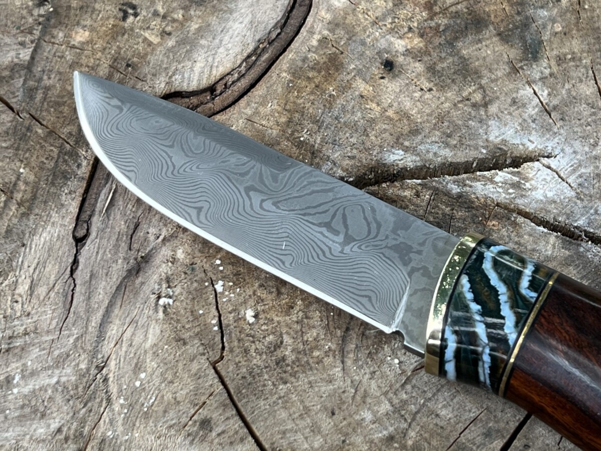 Lame Damas motif ondulé premium