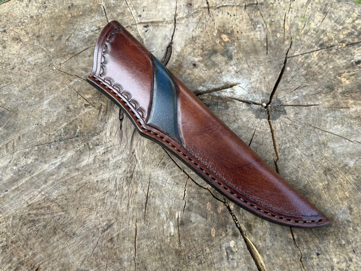 Étui cuir artisanal couteau premium