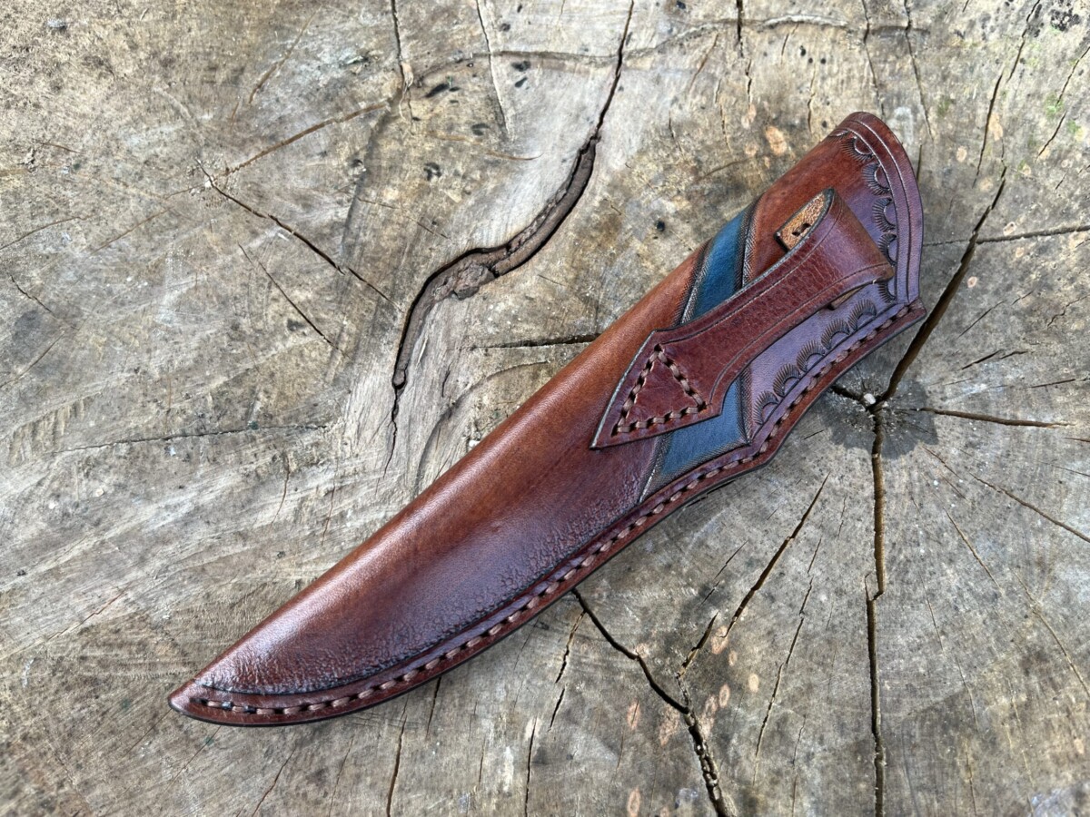 Étui cuir artisanal couteau premium