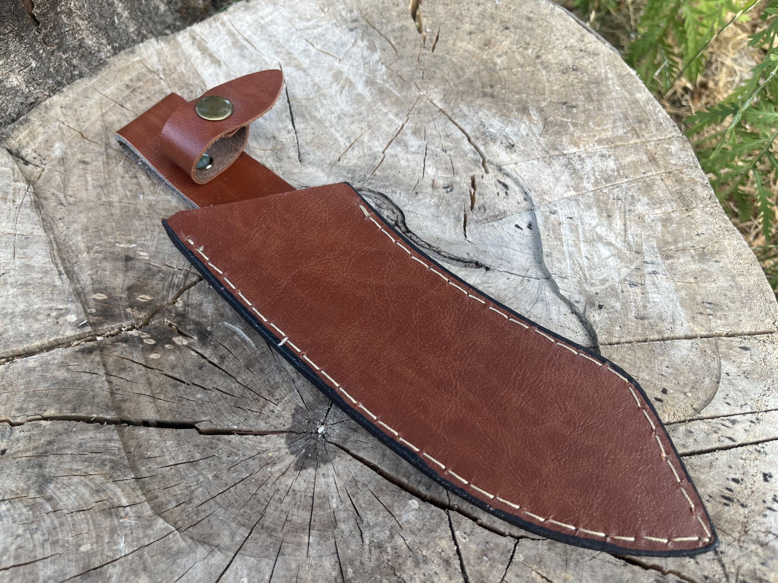 Couteau Viking Jörmungandr 1095 – Grande Lame Martelée 19 cm – Image 10