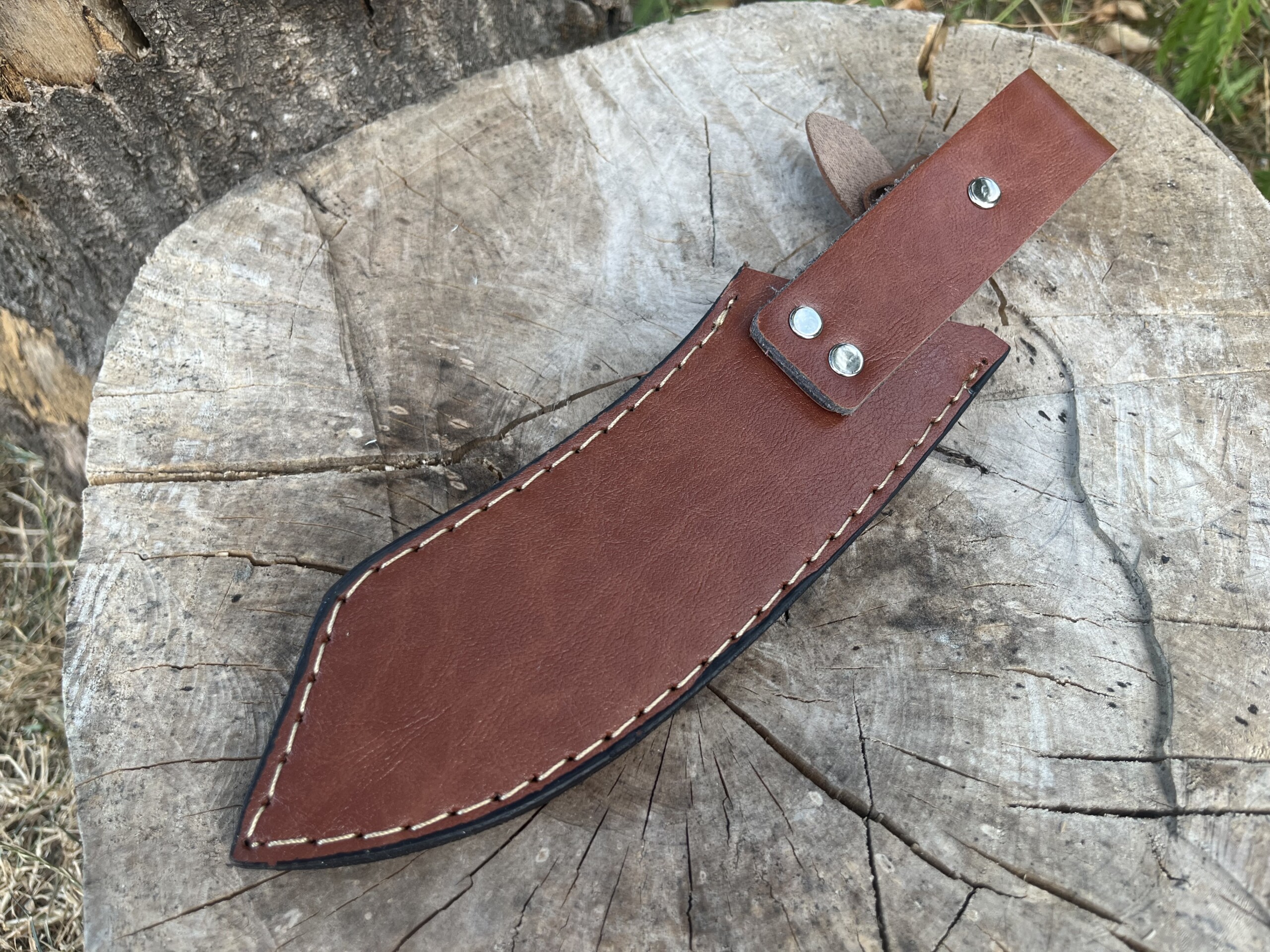 Couteau Viking Jörmungandr 1095 – Grande Lame Martelée 19 cm – Image 11