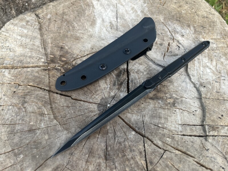 Dague NIGHTFANG – Lame Fine Renforcée 5 mm – G10 & Kydex