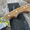 Manche ergonomique noyer Full Tang couteau Scramasax LLF