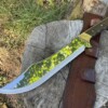 Machette Clip Point X46Cr13 49,5 cm manche noyer LLF