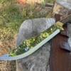 Machette Clip Point X46Cr13 49,5 cm manche noyer LLF