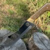 Lame machette Clip Point X46Cr13 33 cm polie miroir