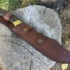 Machette LLF avec étui en véritable cuir épais