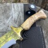 Manche noyer Full Tang talon évasé couteau Bowie LLF