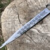 IMG_8977 Gladius ornemental 43 cm lame acier carbone gravée avec fourreau