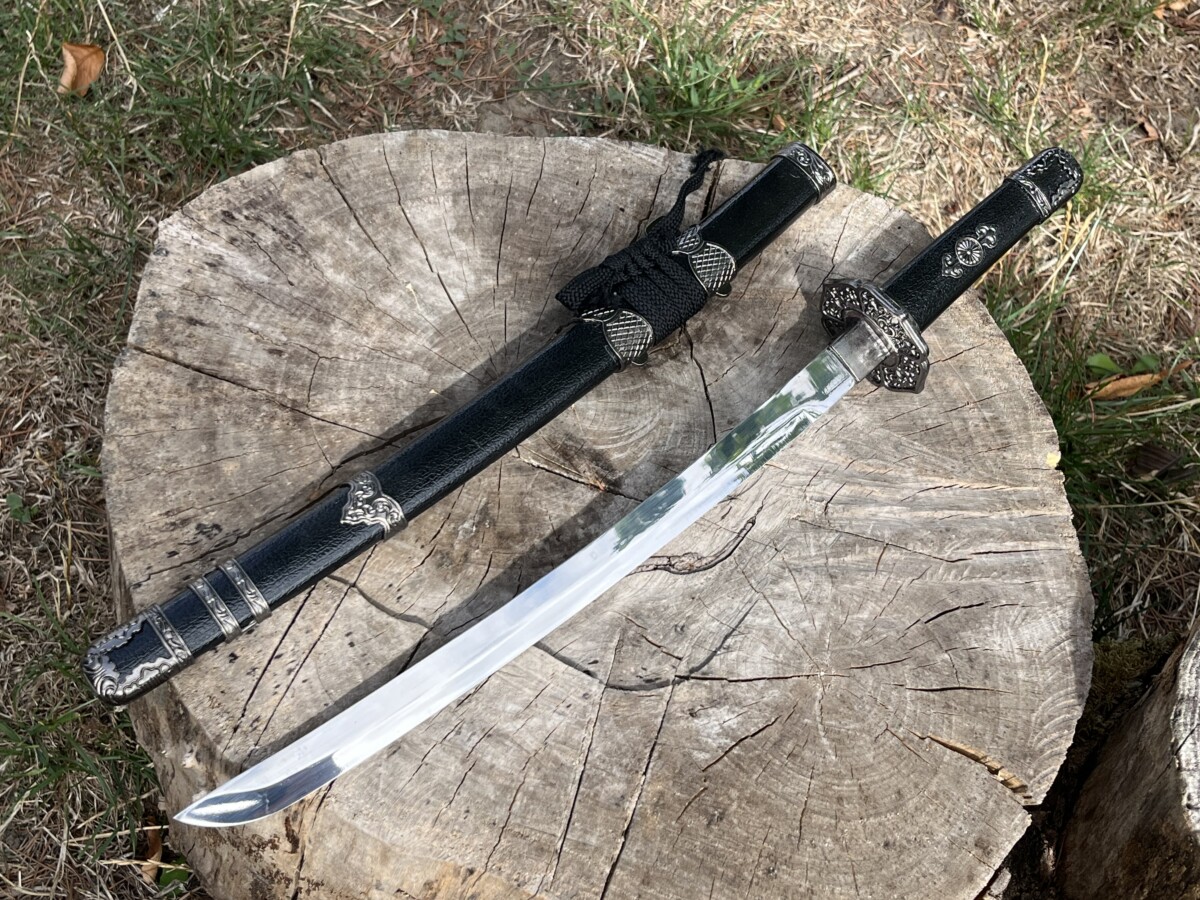 IMG_8999 Katana décoratif miniature 45 cm – lame acier carbone