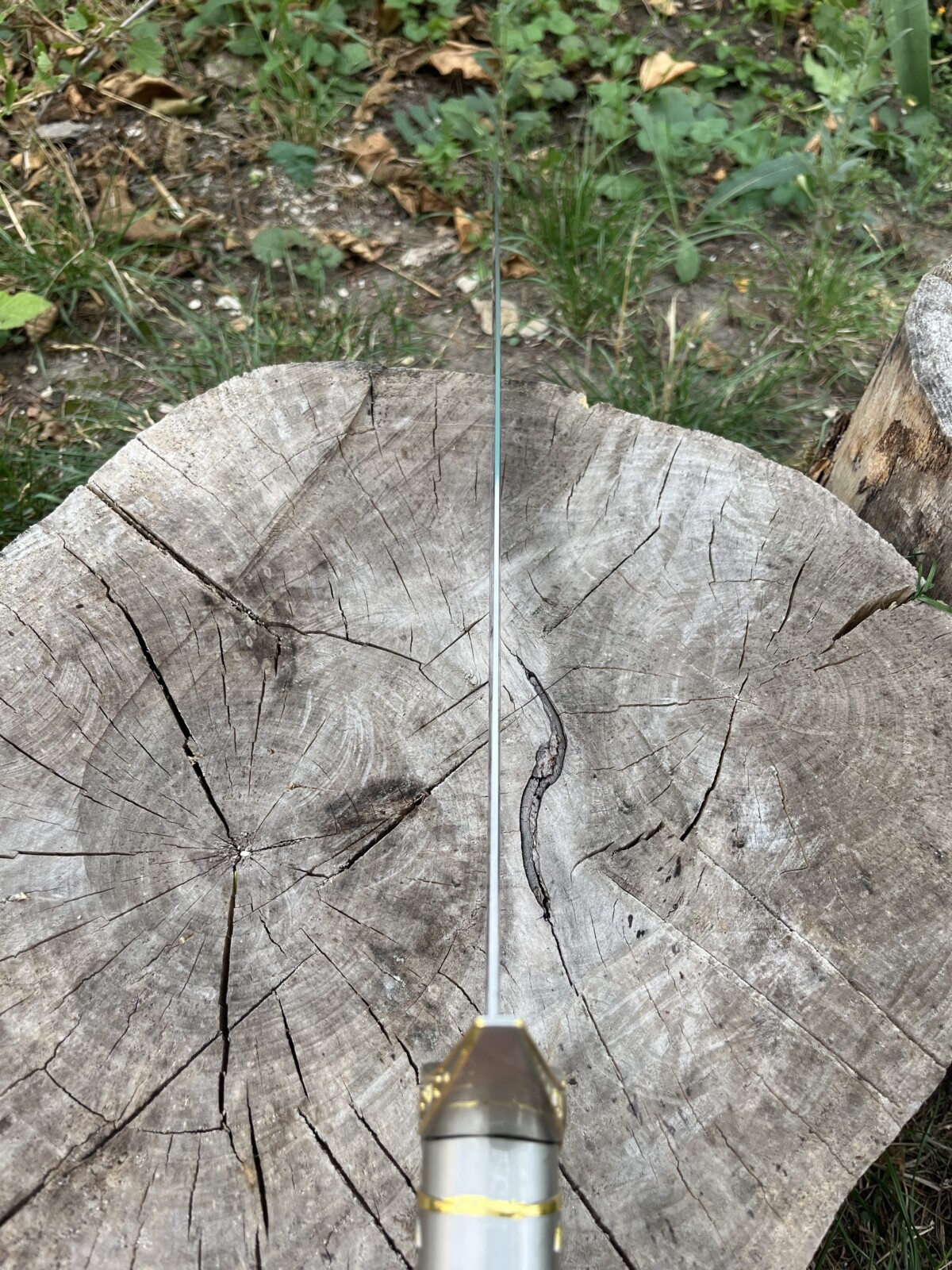 Épée ornementale fantasy elfique 58 cm lame inox gravée avec fourreau