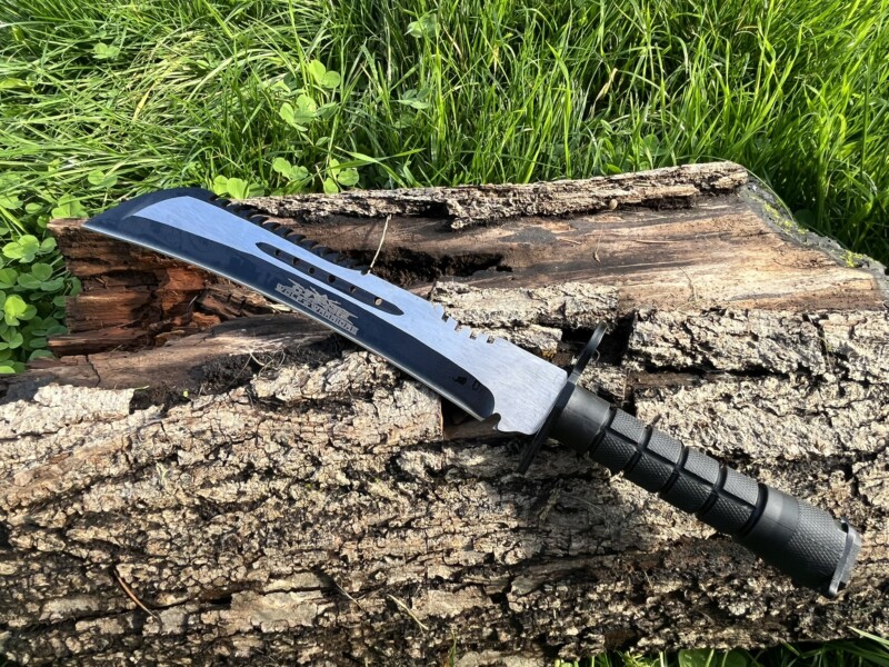 IMG_3285 Baïonnette Wolf Warrior – Acier 440 & Étui Kydex