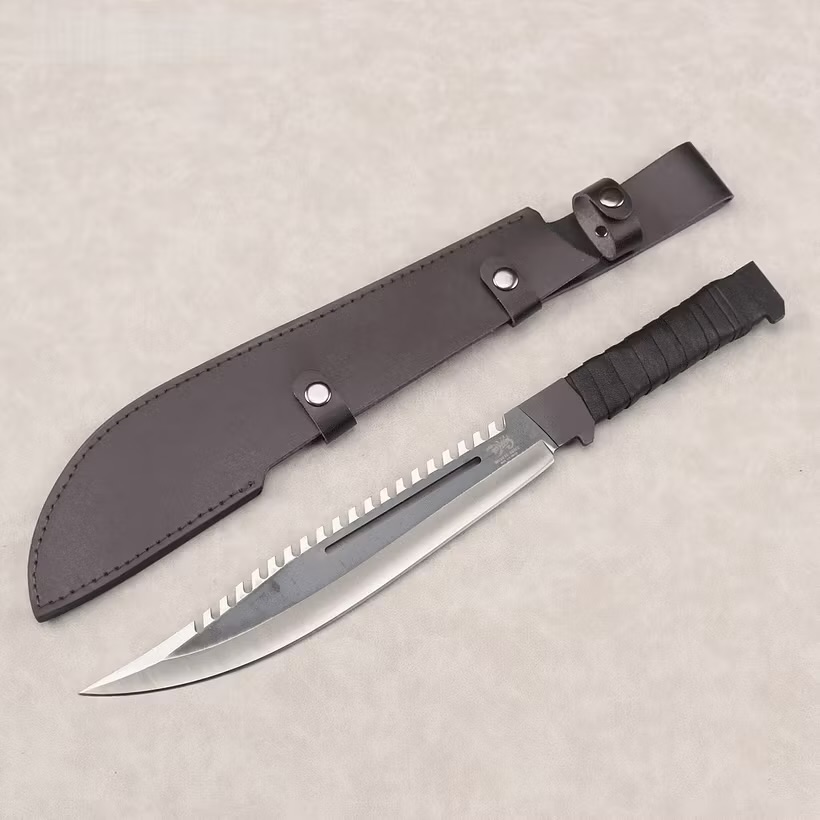 Couteau du Bûcheron 420HC – 45,5 cm – Lame 6 mm Full Tang avec Étui – Image 14