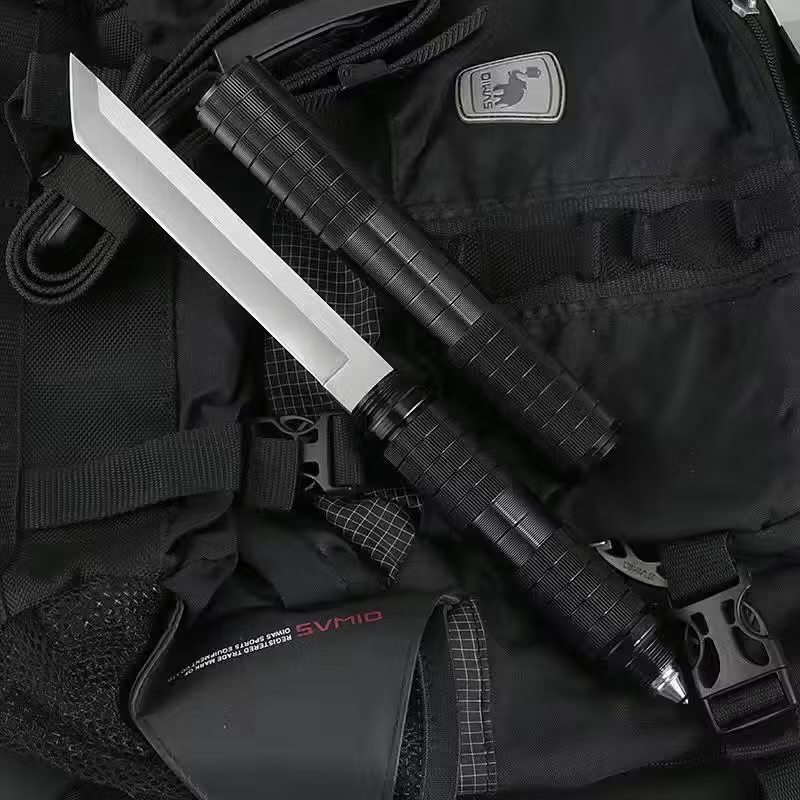 NOMAD X – Couteau Multifonction 8Cr15MoV – Tanto ou Drop Point – 32,5 cm – Image 7